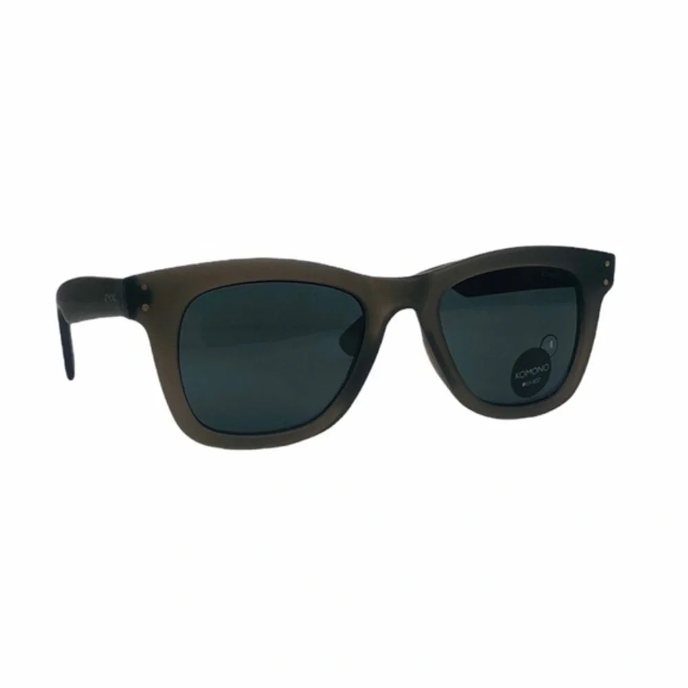 KOMONO Allen Frost Gray Sunglasses NEW NWT wayfarer
